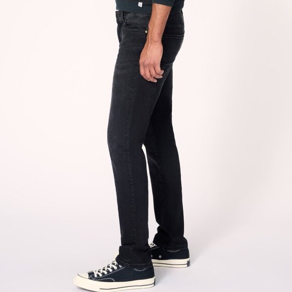 Warp + Weft Mens Size 30x32 AMS Amsterdam Slim Jeans Asphalt Black 228732 - Picture 2 of 14
